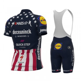Cykeltrøje + Cykelshorts 2021 Deceuninck-Quick-Step N004